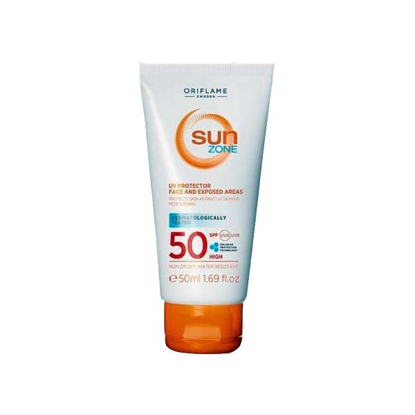 کرم ضدآفتاب سان زون با spf50